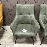 Fauteuil Henk Olijf groen